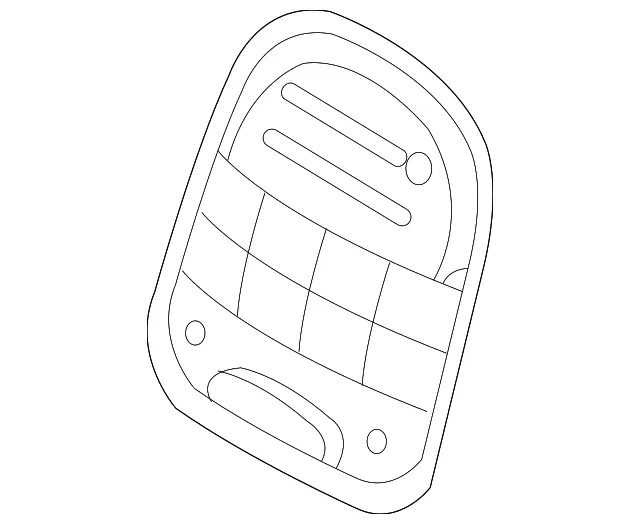 Seat Back Panel - Kia (89380-4D110CS)