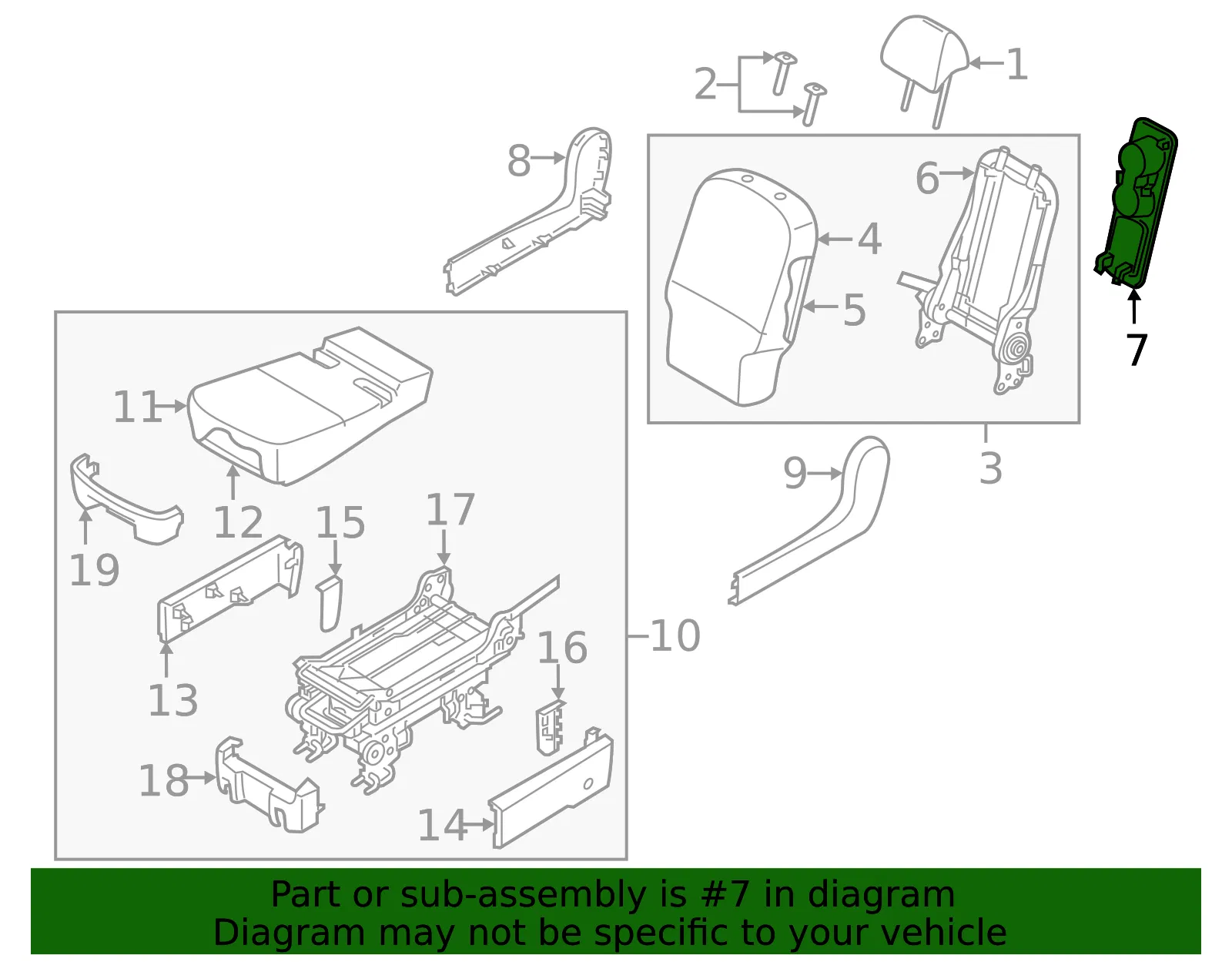 Cup Holder - Kia (89390-A9030GBU) - view 2