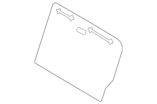 Seat Back Panel - Driver's Side (LH) - Kia (89391-1WAF0)