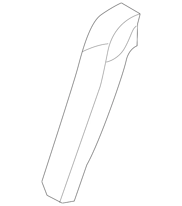 Bolster - Driver's Side (LH) - Kia (89395-4C540NA6)