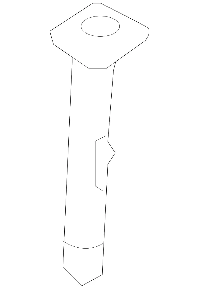 Headrest Guide - Driver's Side (LH) - Kia (89396-2J000WK)