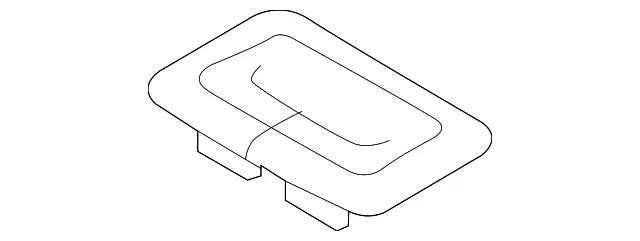 Seat Belt Bezel - Kia (89397-AT000CCV)