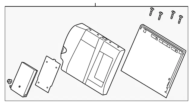 Seat Back Assembly - Kia (89400-1M981AF1)