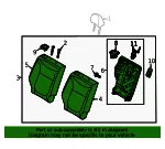 Seat Back Assembly - Kia (89400-E4100ASY) - view 4