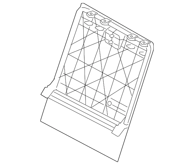 Seat Back Frame - Kia (89410-4C010)