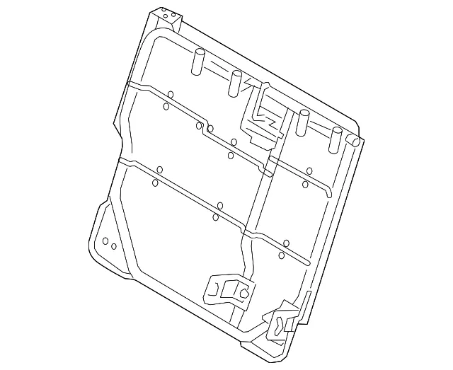 Seat Back Frame - Kia (89410-A7610)
