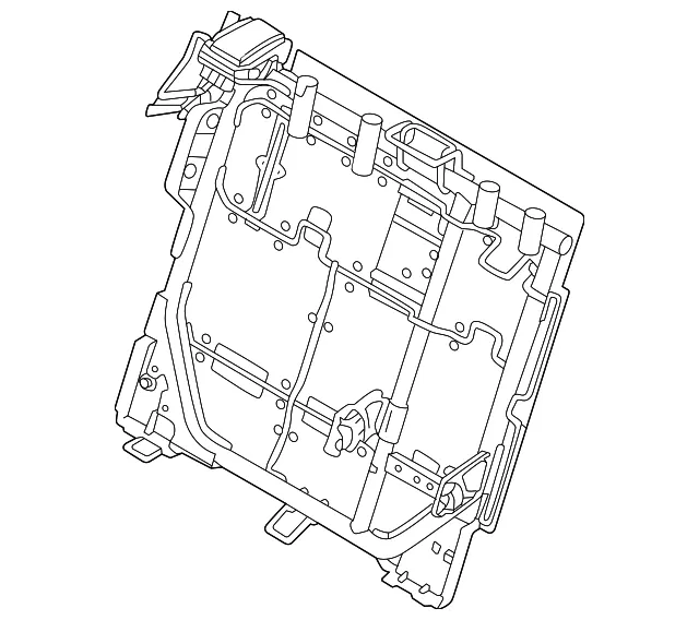 Seat Back Frame - Kia (89410-AO100CCV)