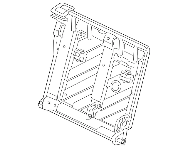 Seat Back Panel - Passenger Side (RH) - Kia (89410-J5030)