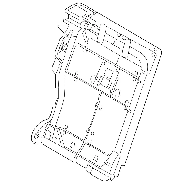 Seat Back Frame - Kia (89410-K0010)