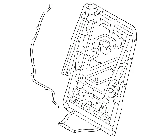 Seat Back Frame - Kia (89410-P2501)
