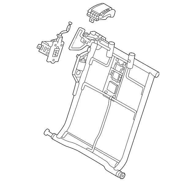 Seat Back Frame - Kia (89410-Q5010)