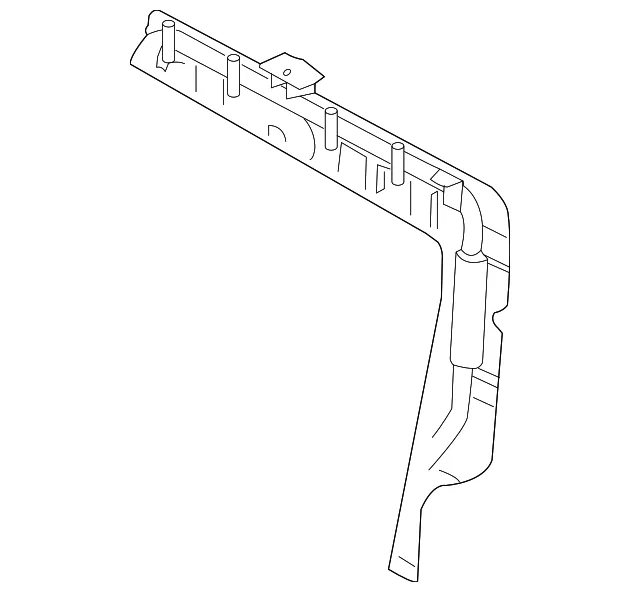 Seat Back Frame - Passenger Side (RH) - Kia (89411-2K025)