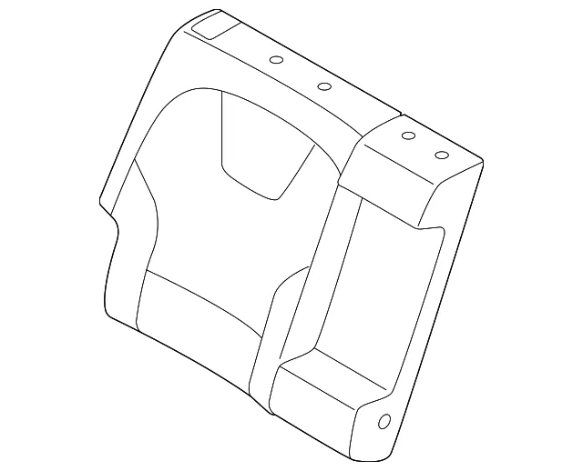 Seat Back Pad - Kia (89450-AO100)