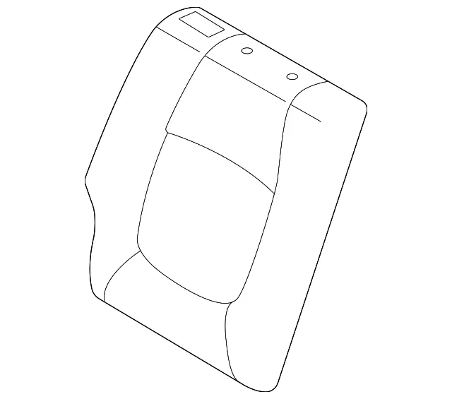 Seat Back Pad - Kia (89450-Q5100)