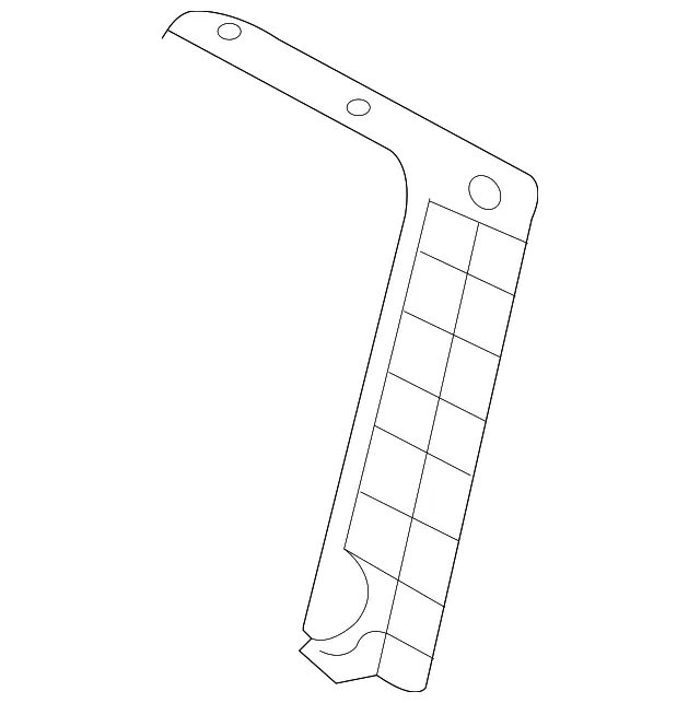 Seat Back Panel - Passenger Side (RH) - Kia (89465-4D120CS)