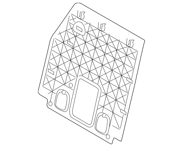 Seat Back Panel - Kia (89465-A9060GAH)