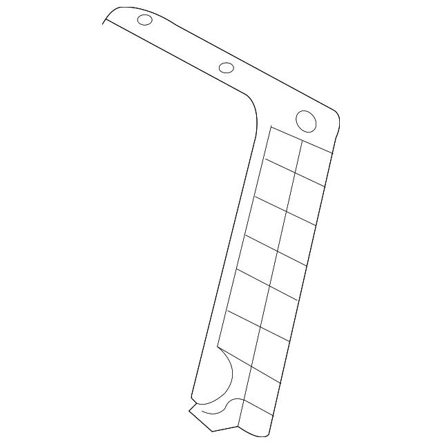 Seat Back Panel - Passenger Side (RH) - Kia (89475-4D120CS8)