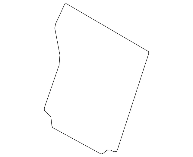 Back Panel Trim - Passenger Side (RH) - Kia (89480-1U050)