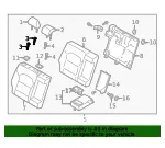 Headrest Guide - Kia (89485-G5000WK) - view 4
