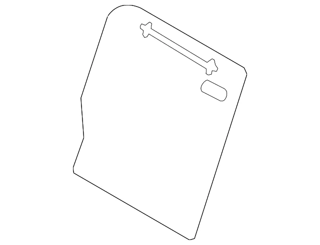 Seat Back Panel - Passenger Side (RH) - Kia (89491-1WAB0)