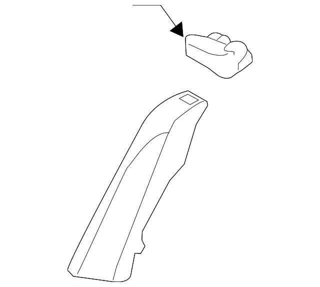 Bolster - Passenger Side (RH) - Kia (89495-D5560G3C)