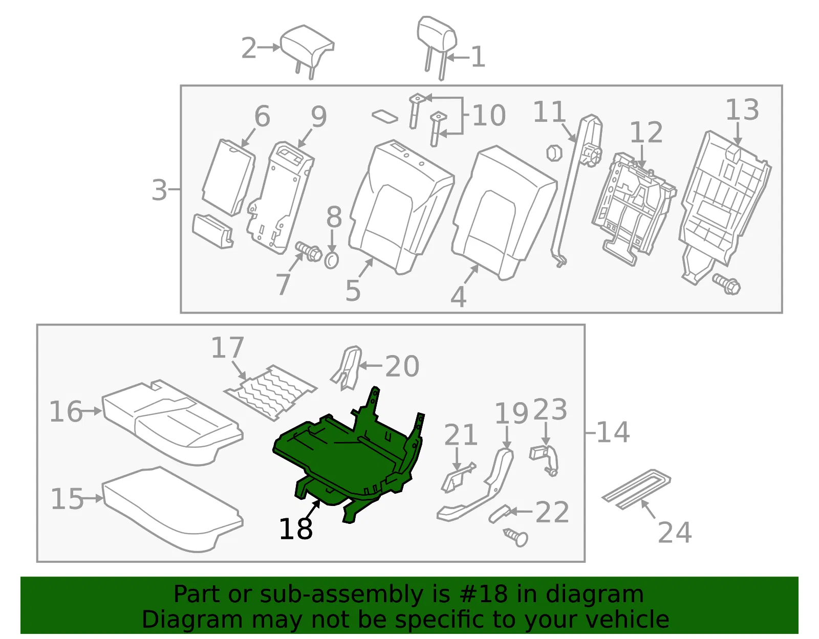 Track Assembly - Kia (89500-1U710) - view 2