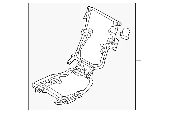 Seat Frame - Kia (89500-3T600)