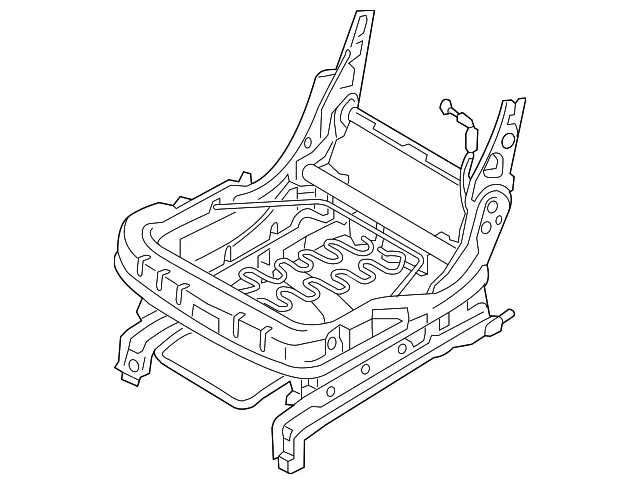 Seat Track - Kia (89500-P2DB0WK)