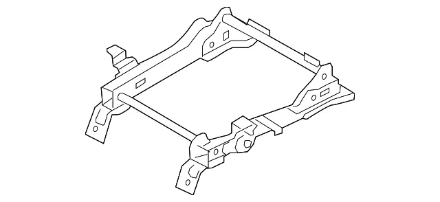 Seat Track - Driver's Side (LH) - Kia (89501-1U310)