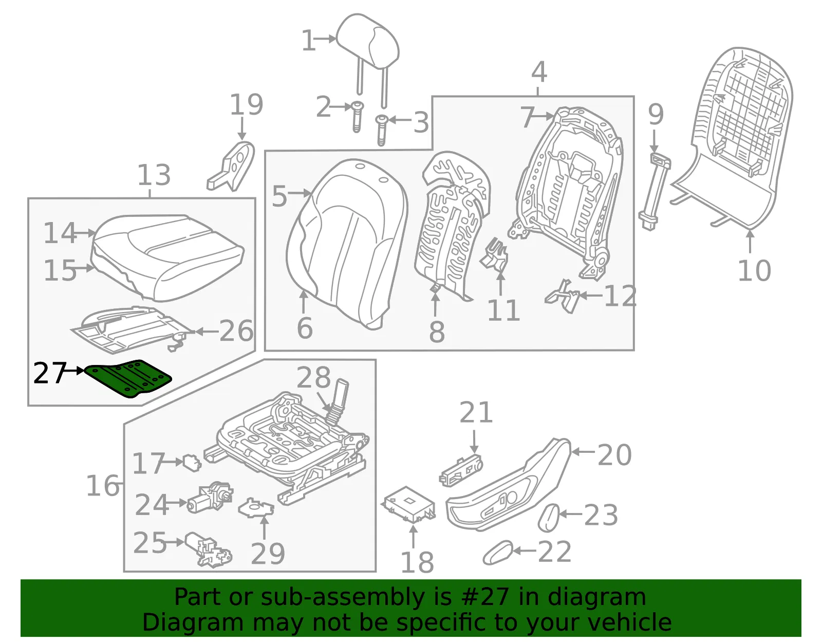 Vent Chamber - Kia (89530-D5010) - view 2