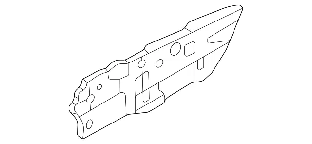 Seat Trim Panel Bracket - Kia (89571-P2000WK)