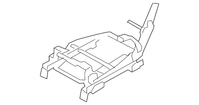Seat Track - Passenger Side (RH) - Kia (89600-2J100)