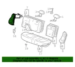 Seat Back Assembly - Kia (89600-3C002BTF) - view 4