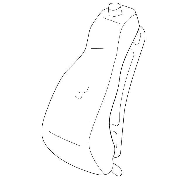 Seat Back Assembly - Kia (89600-3C301BTB)