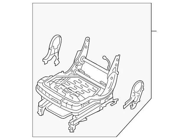 Cushion Frame - Kia (89600-C6060)