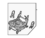 Cushion Frame - Kia (89600-C6060) - view 3