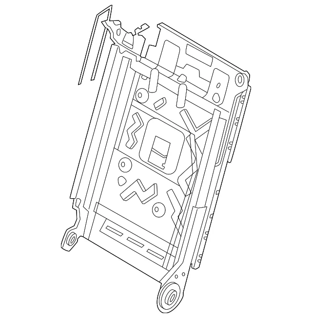 Seat Back Frame - Nissan (89601-6TA0A)