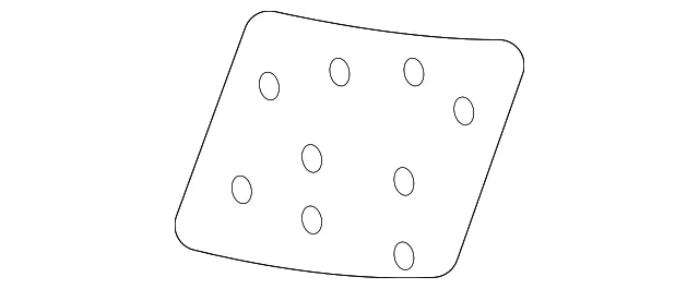 Seat Back Cushion - Nissan (89607-6RE1A)