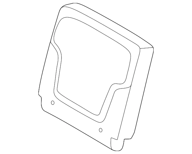 Seat Back Cushion Cover - Nissan (89620-7KD1A)