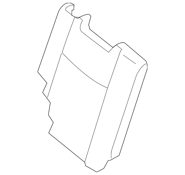 Seat Back Cover - Passenger Side (RH) - Nissan (89620-9PF0A)
