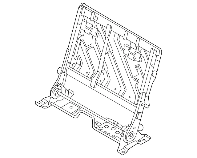 Seat Back Frame - Nissan (89651-7JA0A)