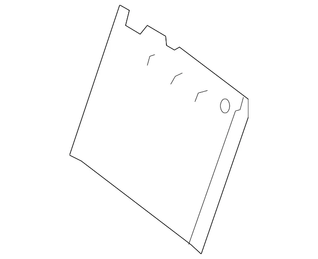 Seat Back Panel - Driver's Side (LH) - Nissan (89655-3JA2A)