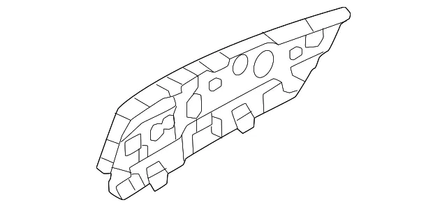 Seat Trim Panel Bracket - Kia (89671-P2000WK)
