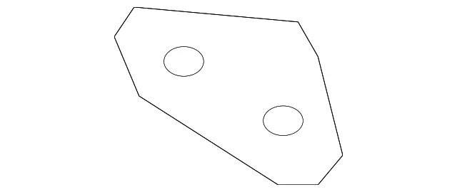 Seat Belt Guide - Passenger Side (RH) - Kia (89673-2F00087)