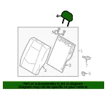 Headrest, Outer - Kia (89700-1MAA0DAY) - view 4