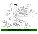 Headrest, Outer - Kia (89700-1U120LAA) - view 4