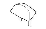Headrest - Kia (89700-2F000193) - view 3