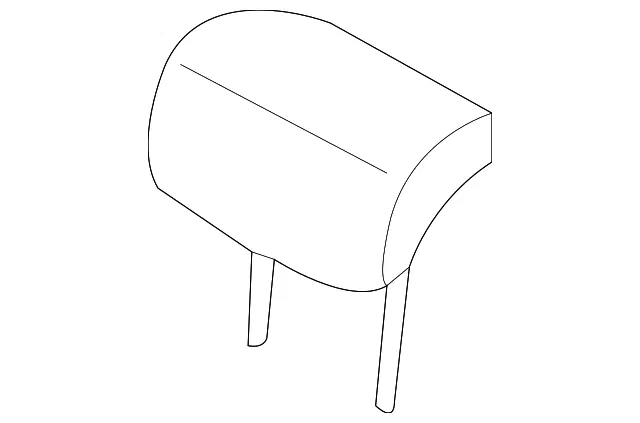 Headrest, Outer - Kia (89700-2K020AHL)