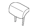 Headrest, Outer - Kia (89700-2K030AML) - view 3
