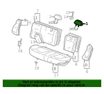 Headrest - Kia (89700-3C000BTA) - view 4